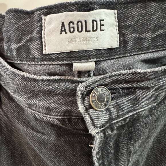 AGOLDE High Rise Cargo Denim - Picture 2 of 3